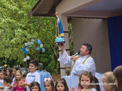 Rio Bonito do Iguaçu - Festa N.S. Aparecida atraí Fiéis em Barra Mansa do Iguaçu